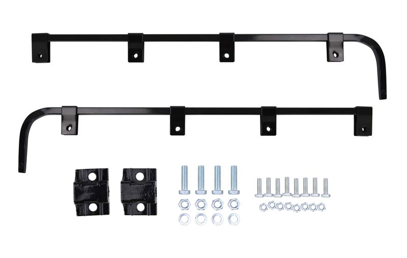 TBOZZ E-Coating Black Mud Flap Hanger Bracket with Hardware Sold by Pair - Image 2